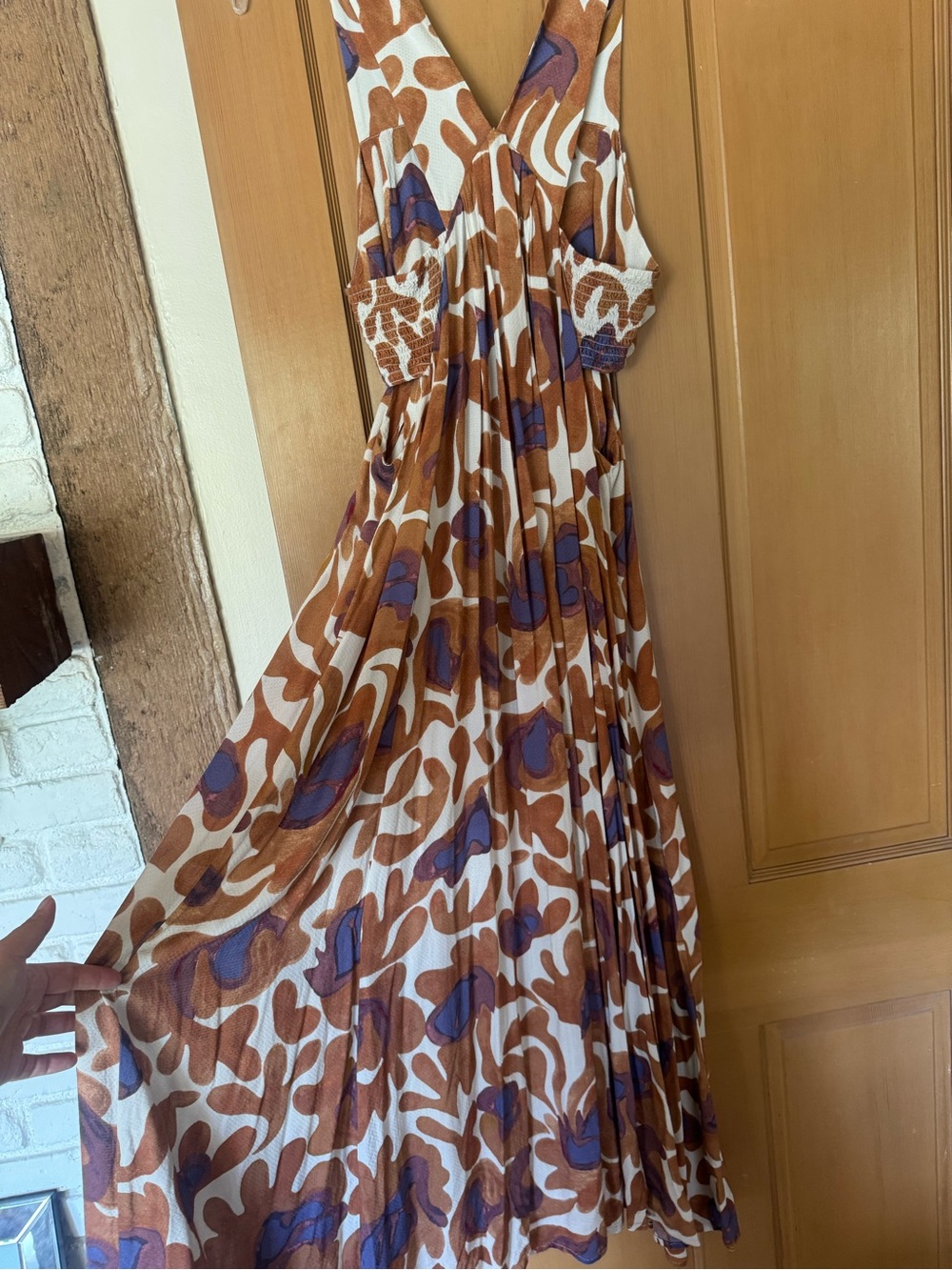 Anthropologie Bandeau Dress in Honey, Size Medium - Picture 7 of 10